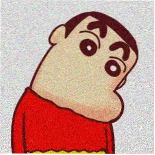 留言者慢半拍的头像，手里拿着三色标签贴